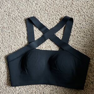 Strappy sports bra